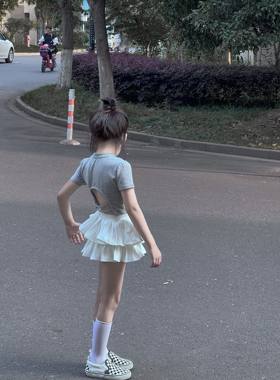 百褶裙超短裙蛋糕裙吉小可