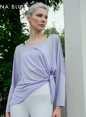DIVINA BLU维也纳外搭53宽松休闲瑜伽服罩衫女士外套跑步运动上衣