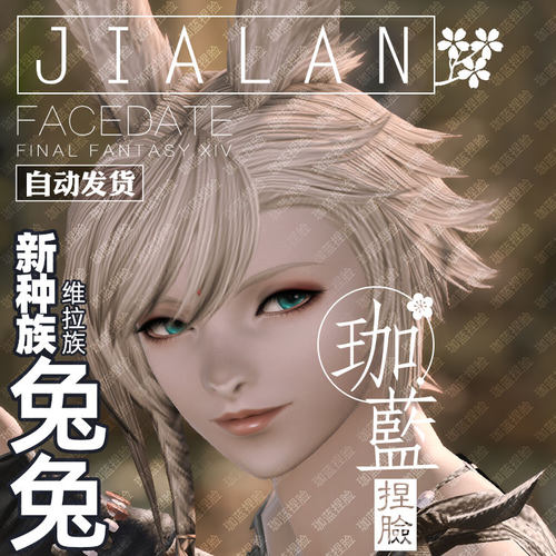【珈蓝】最终幻想14ff14捏脸数据