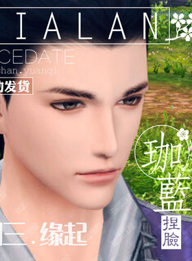 剑网3缘起 捏脸数据 剑三怀旧服成男脸型 全服通用 家丁 厚朴帅哥