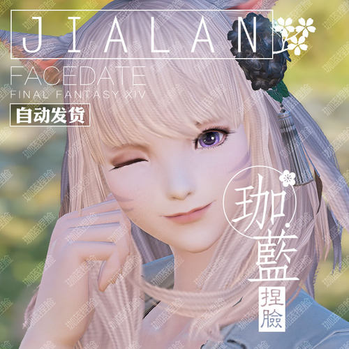 【珈蓝】最终幻想14ff14捏脸数据