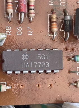 HA17723 电子元器件电路芯片原装进口集成双列插件系列现货集成块