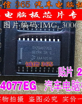 TYZ94077EG GEC44 3A G  汽车电脑板芯片IC