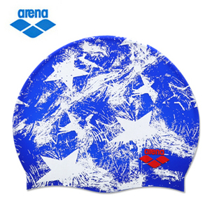 特价清货 韩国正品 ARENA阿瑞娜硅胶泳帽/专业泳帽 星星世界