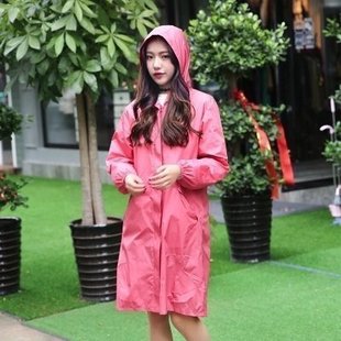 防水防油污长袖罩衫厨房围裙饲养员罩衣理发师清洁男女工作防护服