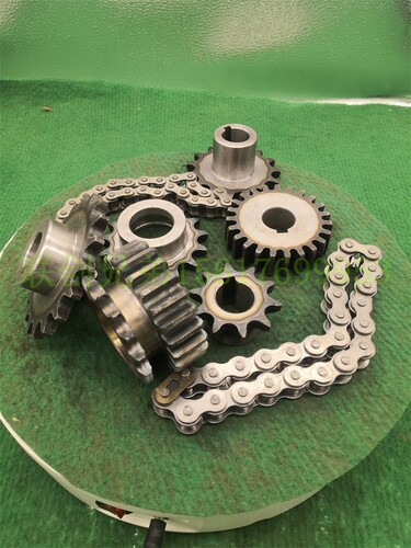 加厚耐磨铡草机配件链轮链条齿轮