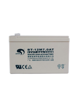 赛特BT-12M7.0AT(12V7Ah20HR)UPS电梯消防器海湾主机免维护蓄电池