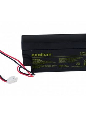 exalium蓄电池EXA0.8-12 12V0.8AH精密仪器医疗设备免维护电池