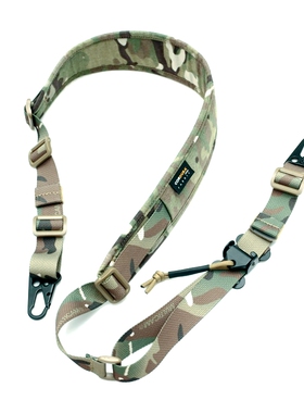 Ferro Slingster快速调节快拆背带500D CORDURA迷彩单双点斜挎绳