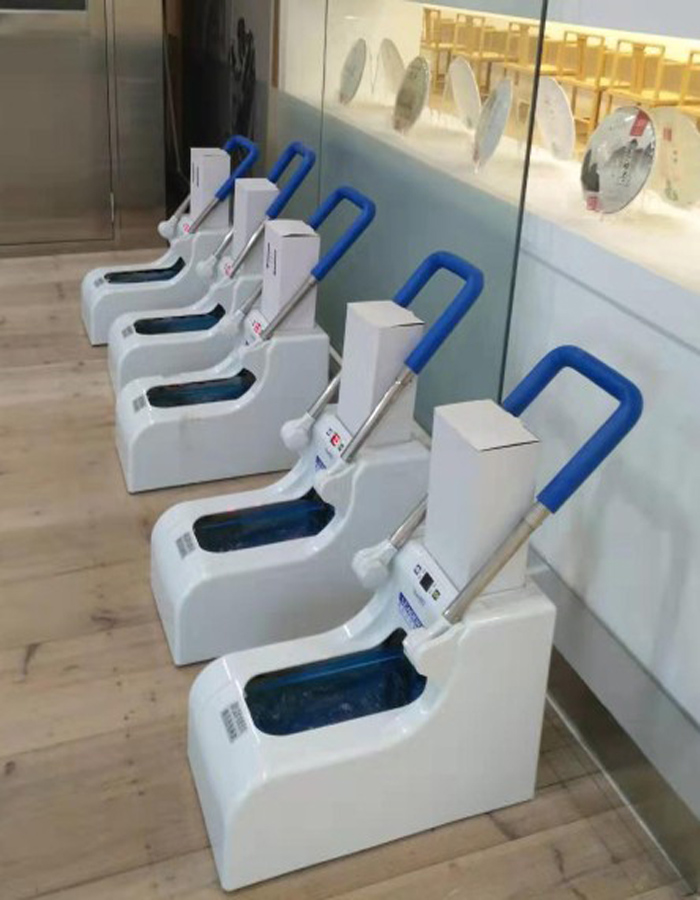 波濤立得智能自動鞋套機