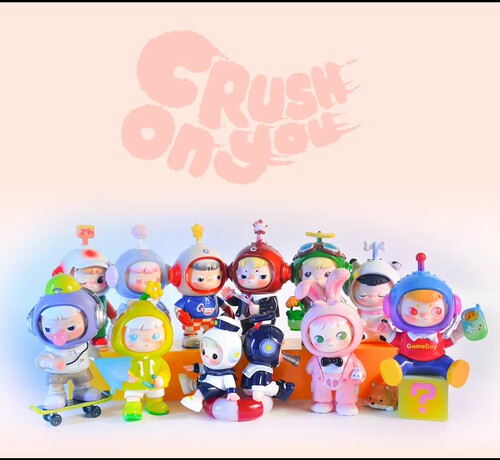 正版现货Cimmy150%怦然心动大娃盲盒公仔潮玩手办15cm薯条先生