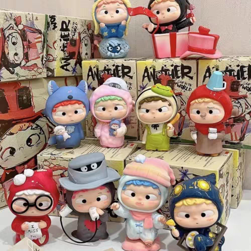 【确认款】正品哦崽世界上另一个自己系列ozai盲盒潮流摆件手办