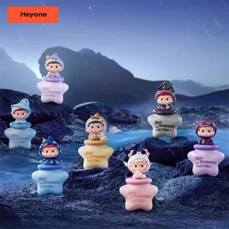 【确认款】正品Heyone黑玩哦崽造物第七章系列六代盲盒手办摆件