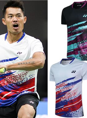 大赛服速干羽毛球服套装印字比赛