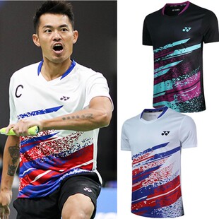 新款羽毛球服套装林丹同款大赛服男女短袖速干球衣运动训练比赛服