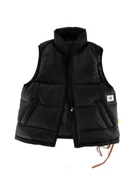 WINDERFLIES 24AW/冬季新款立领羽绒马甲加厚白鸭绒背心保暖外套