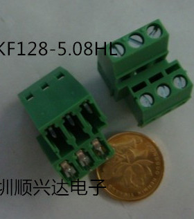 螺钉式PCB接线端子KF128HL/128A 128B-5.08mm高低错位端子