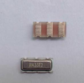 R370 声表面波谐振器370M 3*7MM贴片 R370T2 370MHZ 3脚