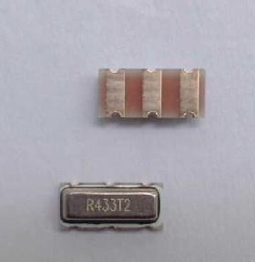R370 声表面波谐振器370M 3*7MM贴片 R370T2 370MHZ 3脚