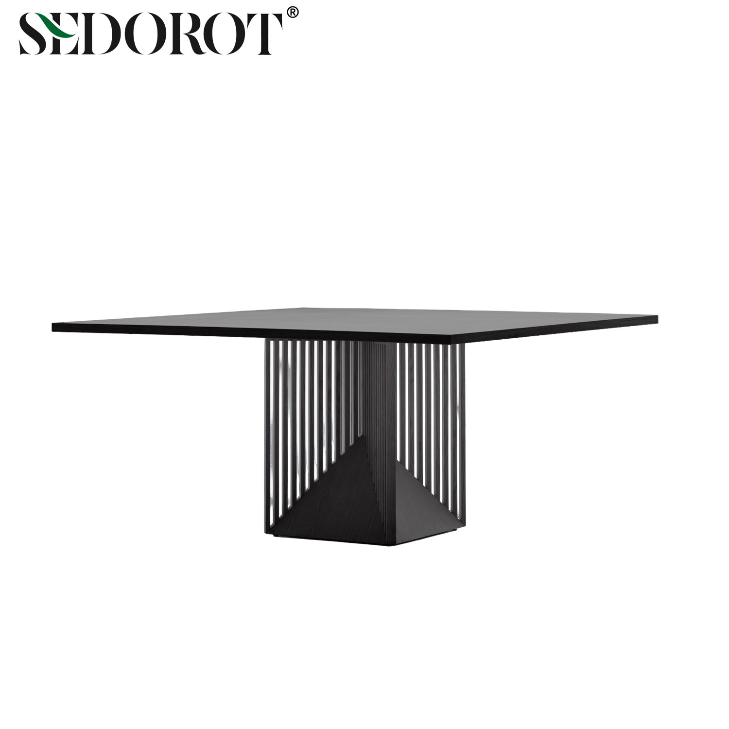 SEDOROT意式实木方形大师餐桌