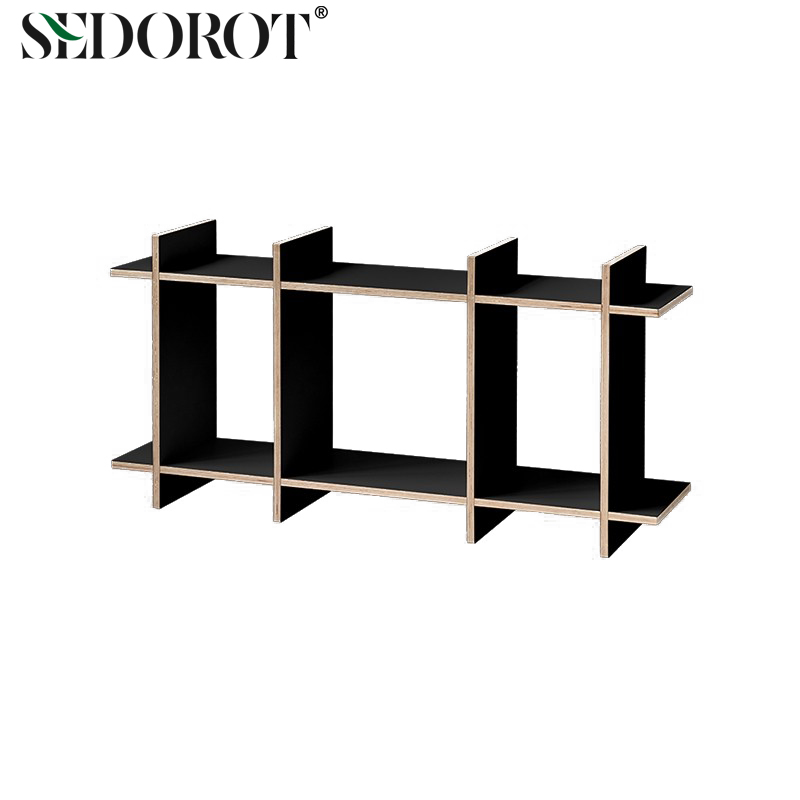 中古实木落地书架客厅靠墙收纳