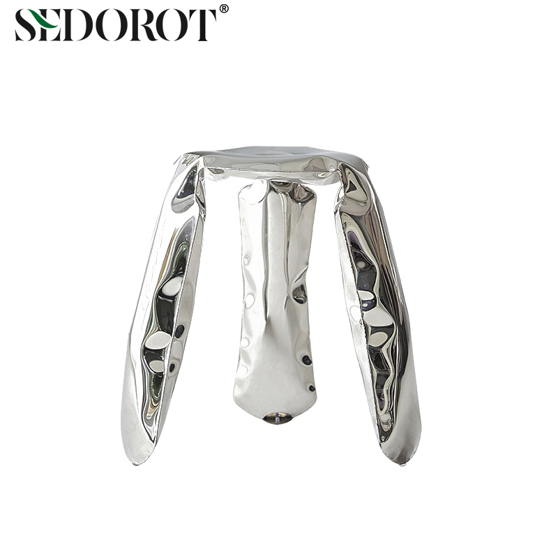 艺术感金属网红凳工业风凳子