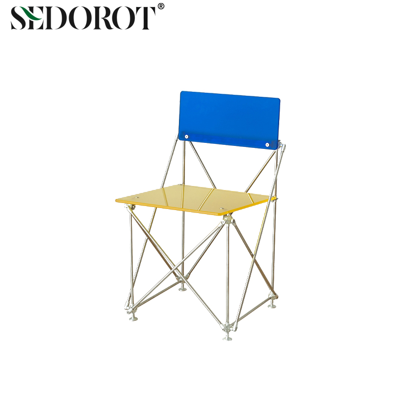 亚克力餐椅极简透明休闲椅子