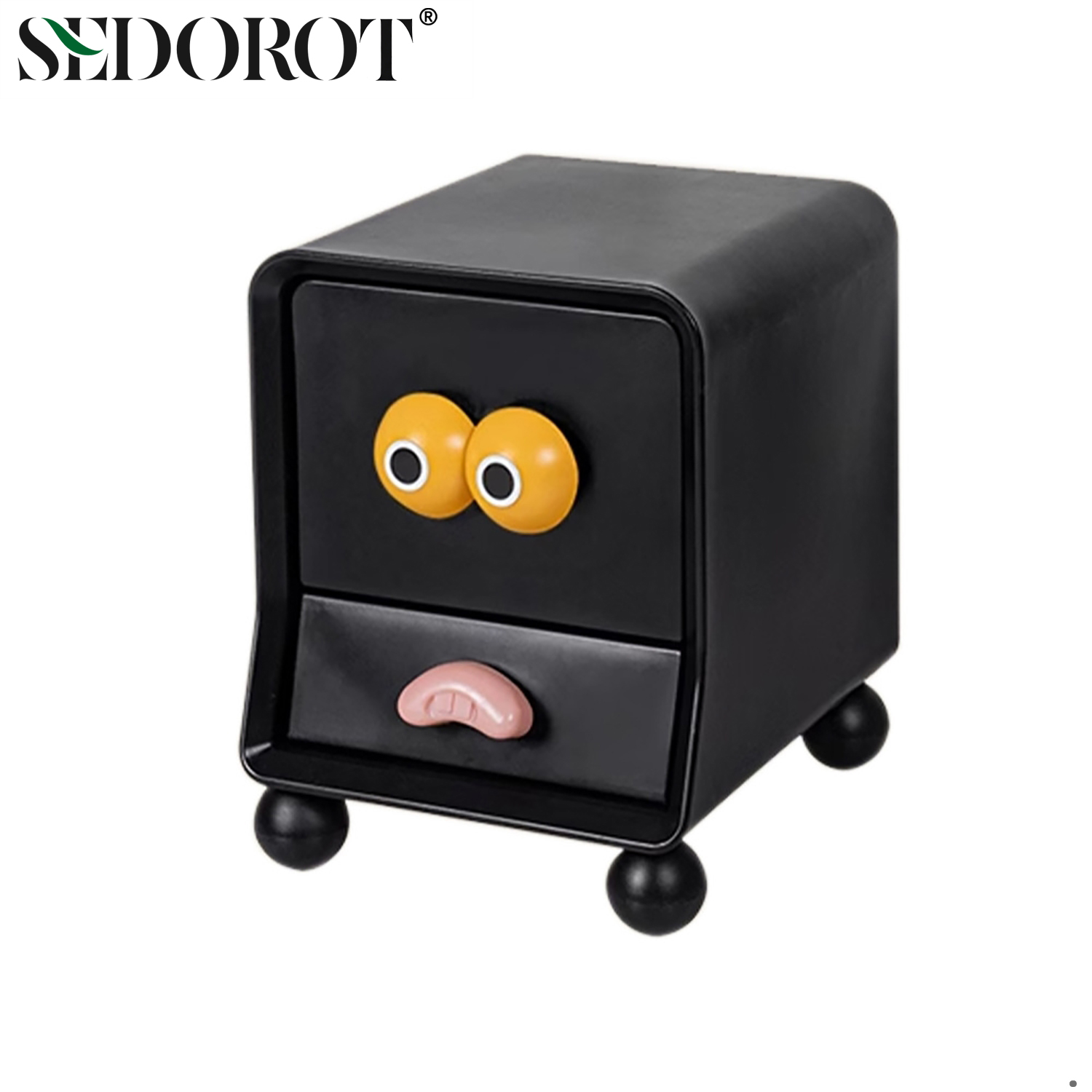 小丑床头柜创意可爱卡通收纳柜