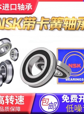 日本进口NSK带卡簧槽轴承 6318N 6319N 6320N 6321N 6322N 6324N
