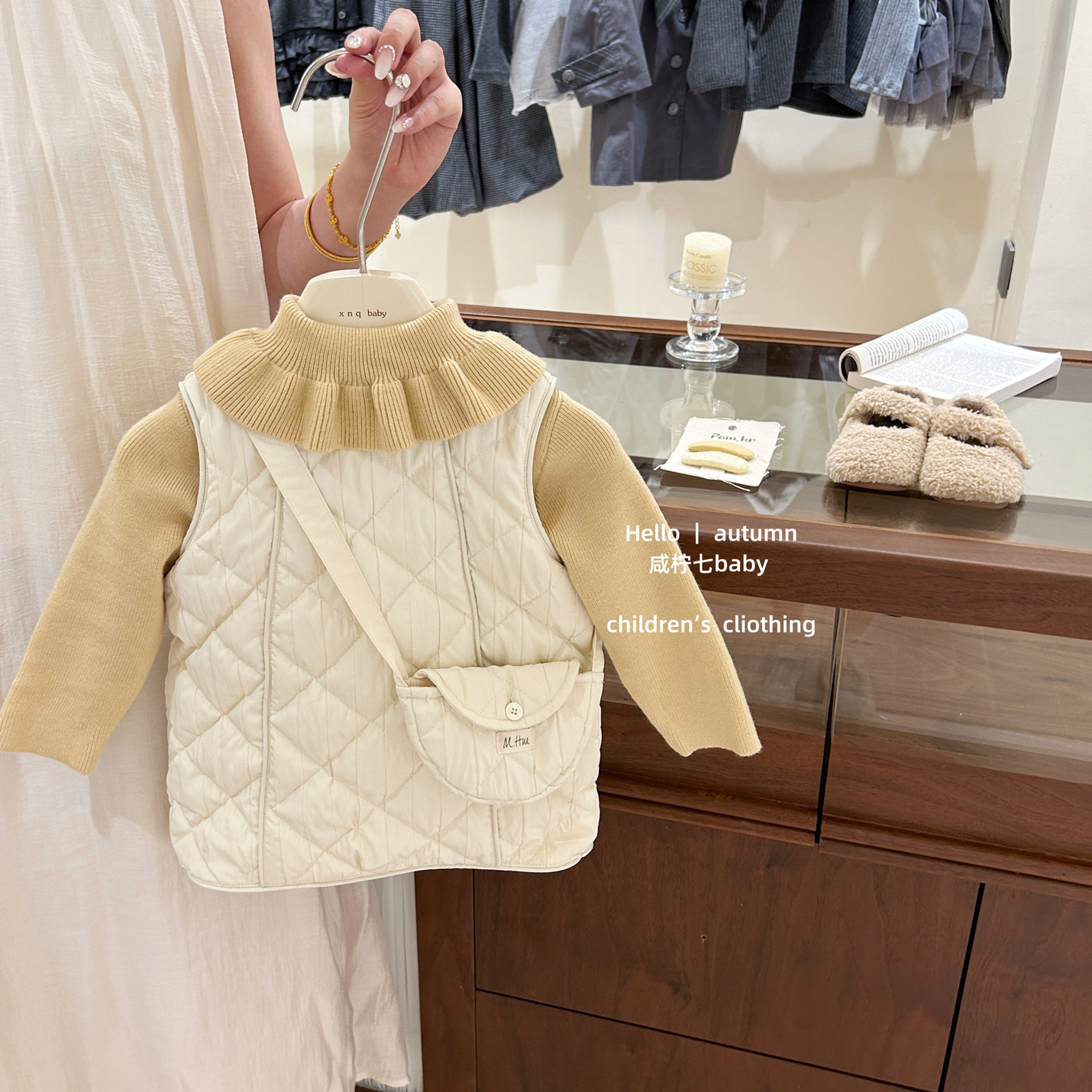 奶呼呼～韩国童装女童连衣裙