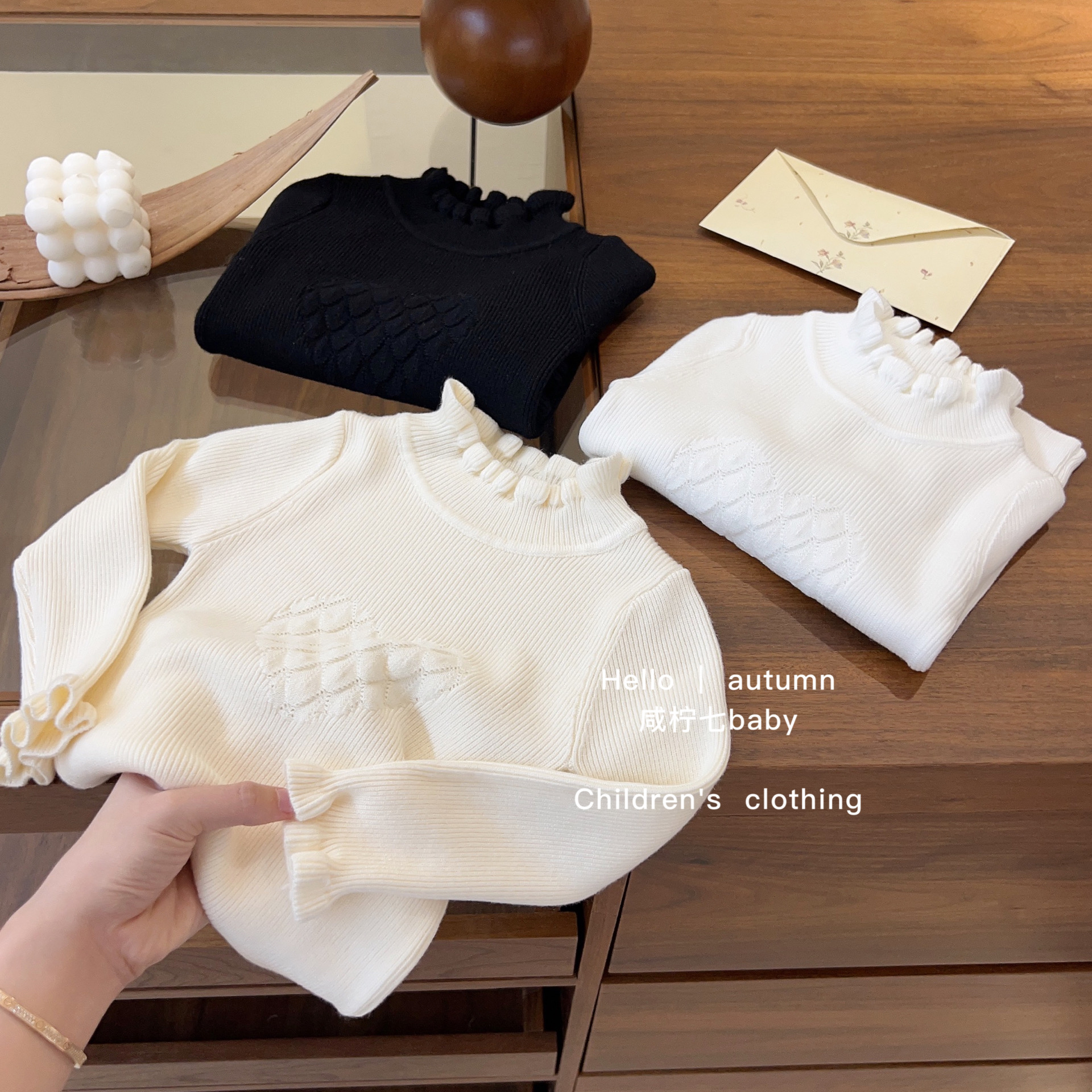 半高领打底衫中小童韩版长袖