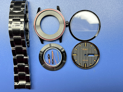 手表配件 舵手 适配2834 2836 2846 机芯表壳 蓝宝石镜片全套