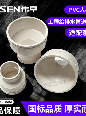 伟星UPVC排水管承插胶接大小头