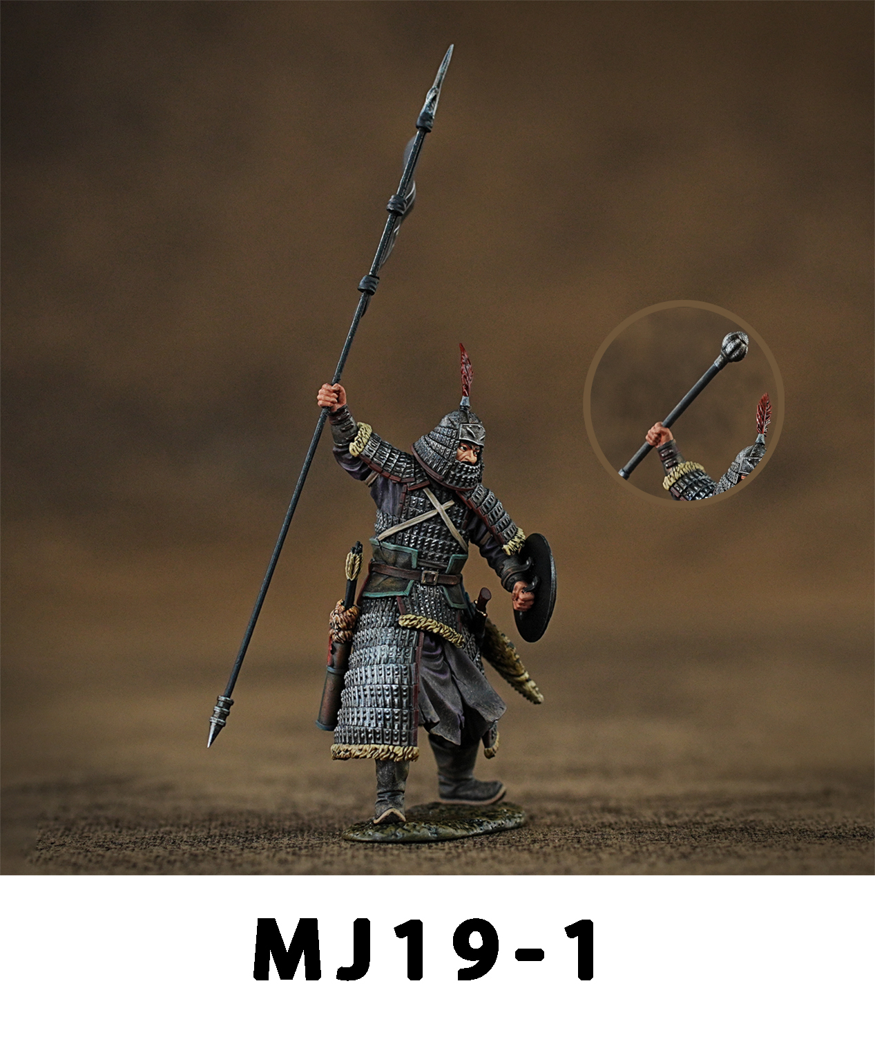 MK微缩王国《蒙金战争》合金微缩模型MJ19金国步兵