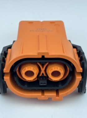安费诺HVC2P80FS4 32423新能源汽车高压连接器插头2P原厂
