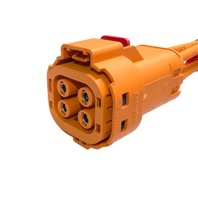 安费诺新能源汽车线束插头连接器HVC4P36FS104B