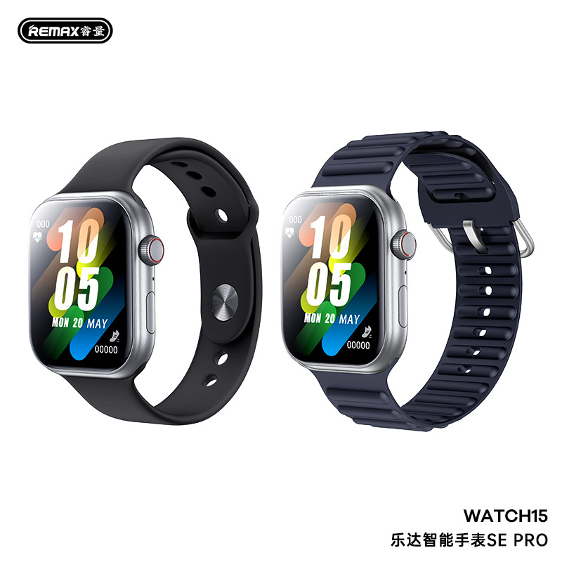 REMAX 乐达智能蓝牙通话运动手表IP67防水无线充电SE PRO WATCH15