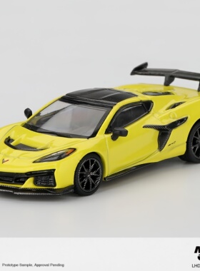[预售] MINIGT 1158 雪佛兰Corvette ZR1 1:64  合金汽车模型