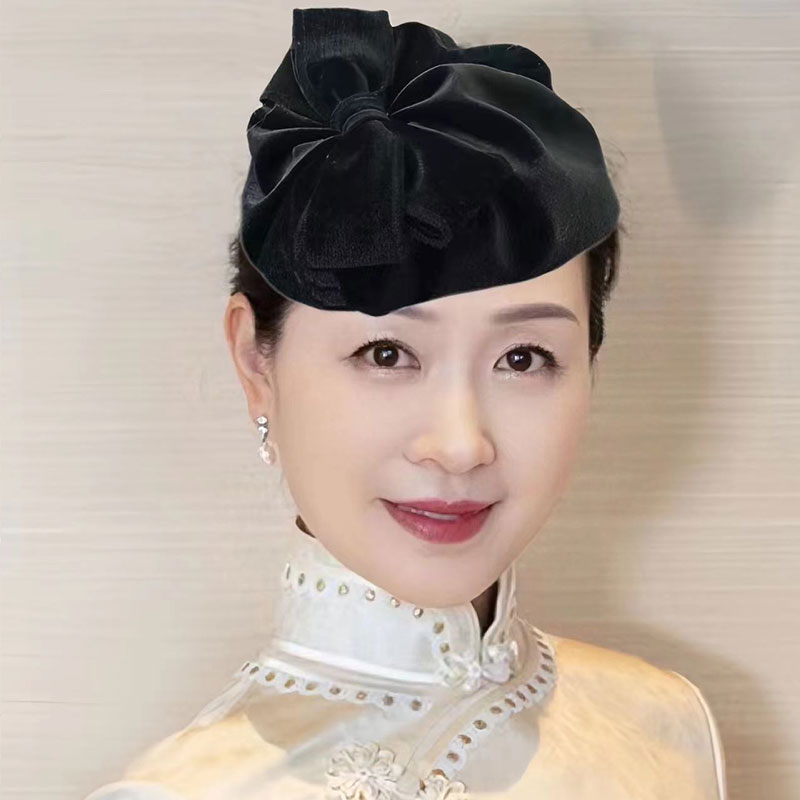 发箍丝绒韩版蝴蝶结宽边