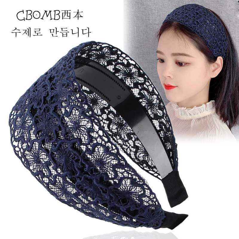 发箍女宽边洗脸发饰防滑遮白发图片