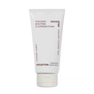 innisfree悦诗风吟火山泥洗面奶水杨酸清洁毛孔净澈黑头油皮洁面