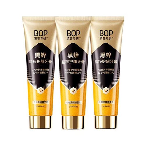 BOP波普专研黑蜂精粹护龈牙膏
