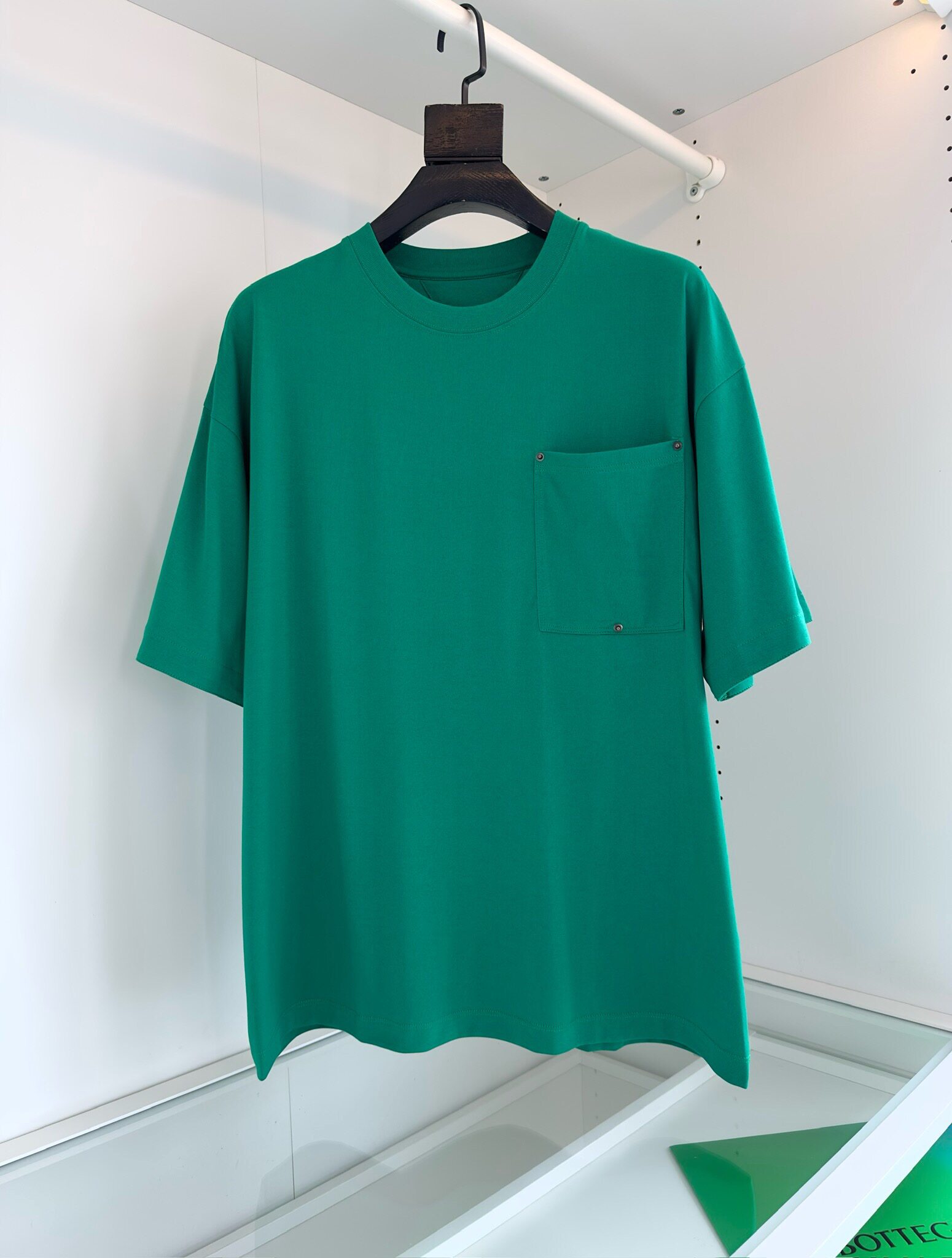 bottega veneta葆蝶家bv夏季新款男士t恤宽松短袖休闲上衣