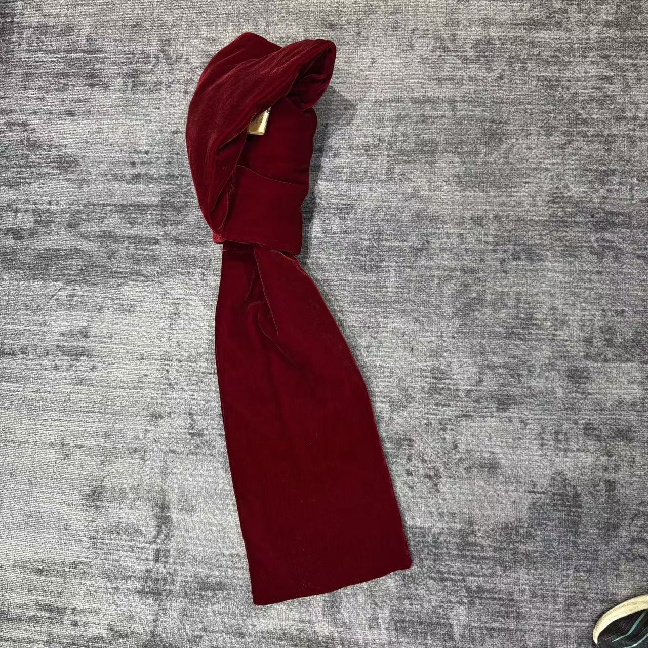 【中先森】高级感桑蚕丝丝绒时尚气质百搭棉围巾     661