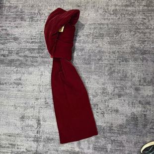 气质百搭棉围巾 高级感桑蚕丝丝绒时尚 661 中先森