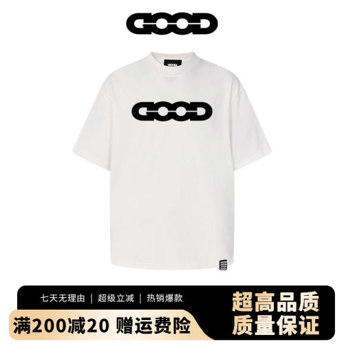 GOODBRAND正品经典字母短袖男女