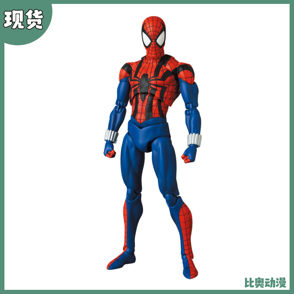 现货 Medicom Toy MAFEX 蜘蛛侠 本莱利 再版 可动手办