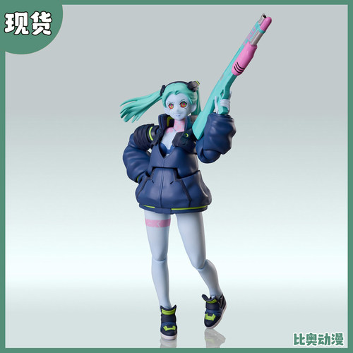 现货 ANIPLEX BUZZmod. 赛博朋克边缘行者 丽贝卡 可动手办