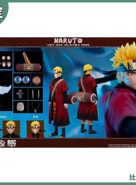 RocketToys ROC-011 1/6 火影忍者 漩涡鸣人 仙人模式.ver 配件包