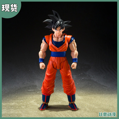 现货 万代 SHF 龙珠 悟空 善良 温和的赛亚人 3.0 可动成品手办